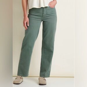 NWT Toad&Co Slate Gray Button-Fly Pants